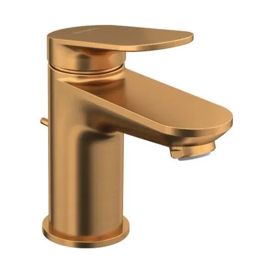 Duravit Wave - izlietnes maisītājs ar noteces komplektu, matēts bronza WA1010001004