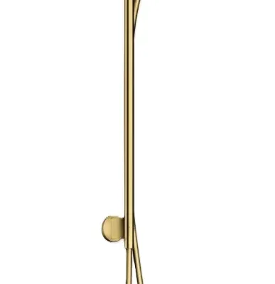 Axor One - dušas stienis 97 cm ar dušas šļūteni, pulēta zelta apdare 48792990