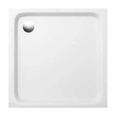 Villeroy & Boch O.novo - dušas paliktnis, 90x90 cm, Alpu balts UDA0906DEN1V-01