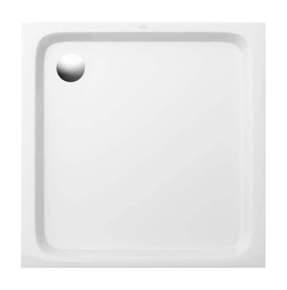 Villeroy & Boch O.novo - dušas paliktnis, 90x90 cm, Alpu balts UDA0906DEN1V-01