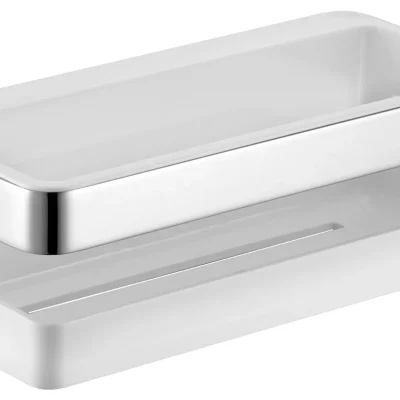 Keuco Collection Moll - plaukts, garums 24 cm, balts/hroms 12758010000