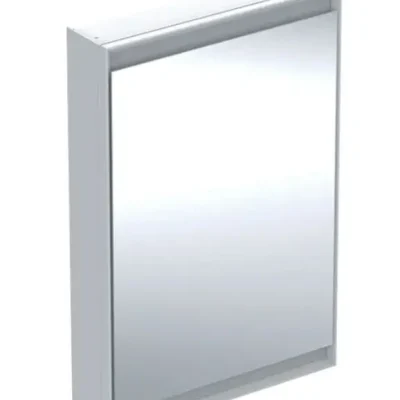 Geberit ONE - spoguļskapis ar LED apgaismojumu, 60x90x15 cm, eņģes pa kreisi, balts 505.810.00.2