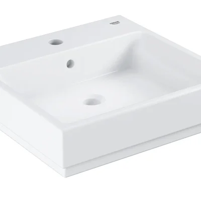 Grohe Cube Ceramic - izlietne ar pārplūdi, 50x49 cm, PureGuard, alpu balta 3947800H
