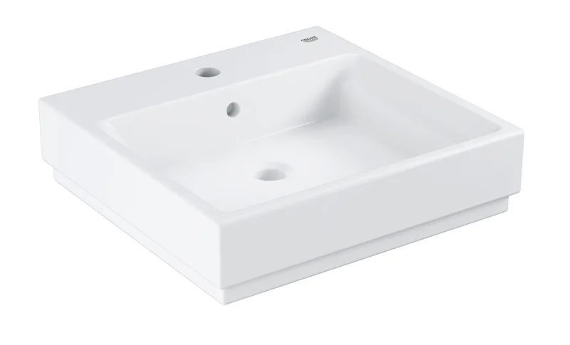 Grohe Cube Ceramic - izlietne ar pārplūdi, 50x49 cm, PureGuard, alpu balta 3947800H