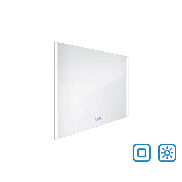 Nimco - LED apgaismots spogulis, 80x70 cm, divi skārienjutīgi sensori ZP 11003VX