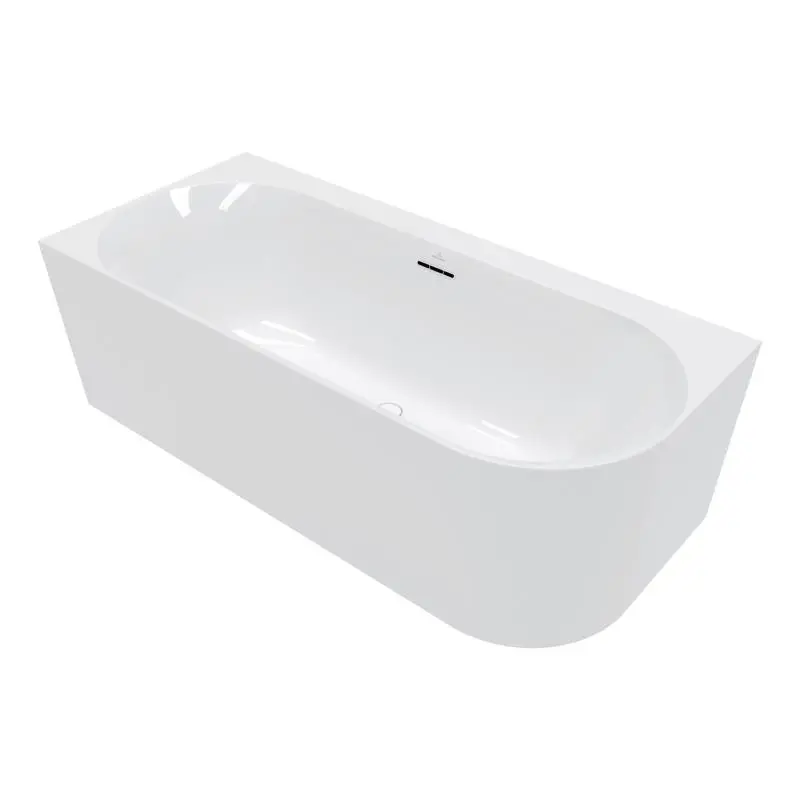Villeroy & Boch Loop&Friends - vanna 170x75 cm, kreisā, Alpu balts UBA170LOF9CL00V-01