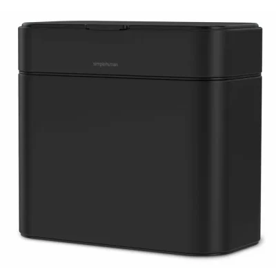 Simplehuman atkritumu tvertne - atkritumu spainis 4 l, matēti melns CW1647