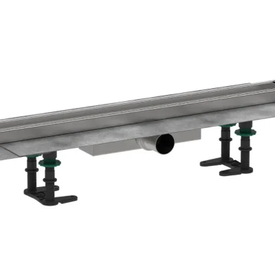 Hansgrohe RainDrain Compact - dušas noteka 60 cm flīžu ievietošanai, ar režģi 56163000
