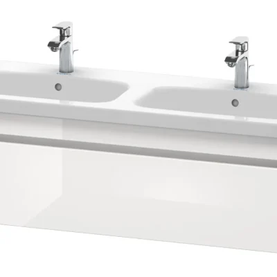 Duravit DuraStyle - izlietnes skapītis 40x123x45 cm, ar 1 atvilktni, balts spīdīgs DS639802222