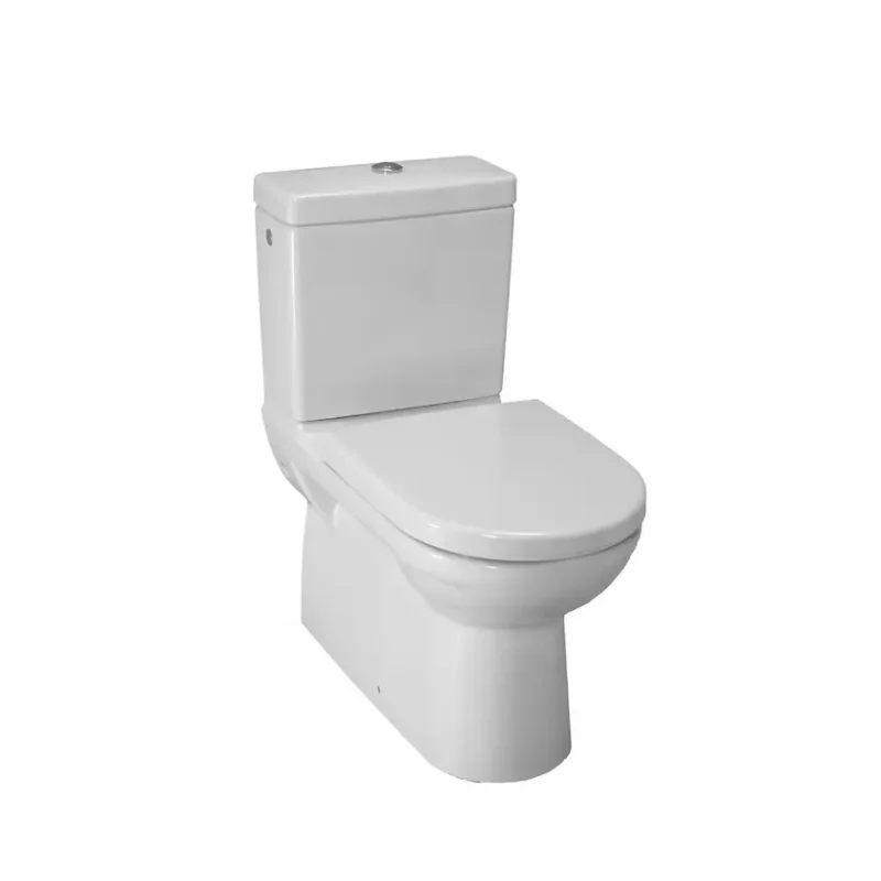 Laufen Pro - WC kombi pods, 67x36 cm, izvads aizmugurē/apakšā, LCC, balts H8249584000001