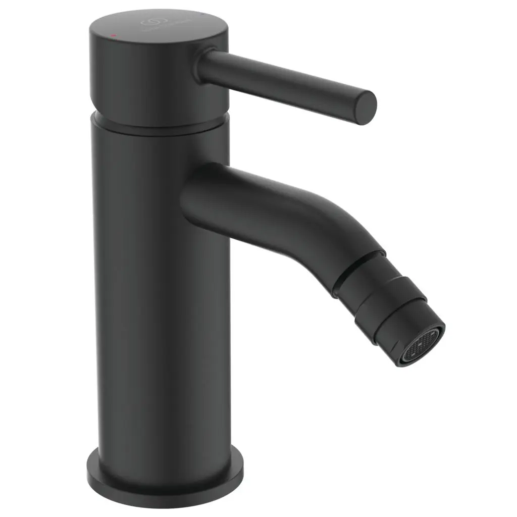 Ideal Standard CeraLine - bideta maisītājs ar noteces komplektu, melns BC197XG