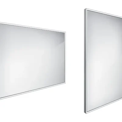 Nimco spogulis - spogulis ar LED apgaismojumu, 100x70 cm, alumīnijs ZP 13004