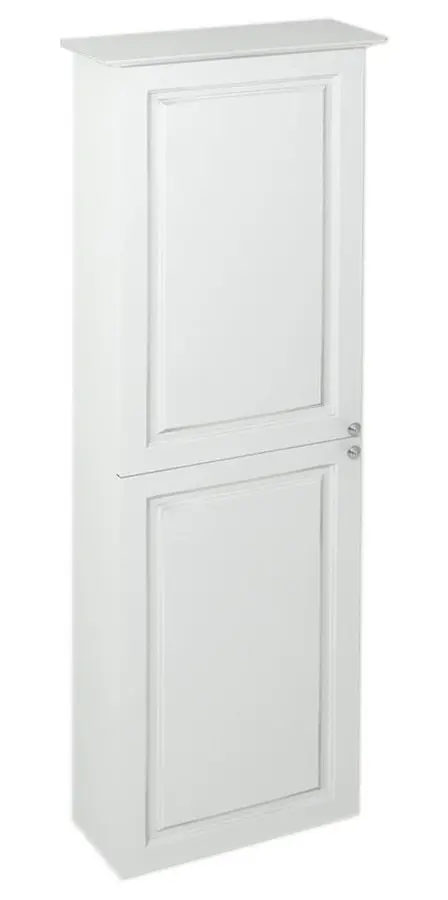 Sapho Violeta - skapis 40x140x20 cm, kreisais, 2 durvis, balts VI170-3131