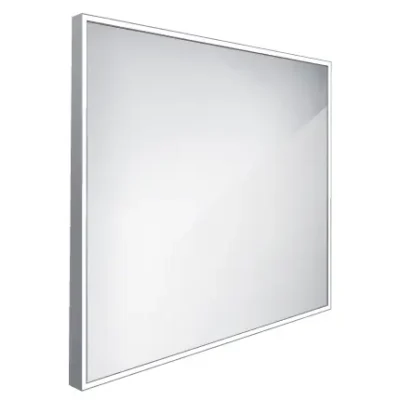 Nimco spogulis - spogulis ar LED apgaismojumu, 70x70 cm, alumīnijs ZP 13077