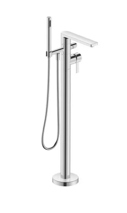 Duravit D-Neo - vannas maisītājs, brīvi stāvošs, hromēts DE5250000010