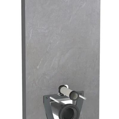 Geberit Monolith Plus - sanitārais modulis sienas WC, 114 cm, pieslēgums apakšā, šīfera izskats 131.231.00.7