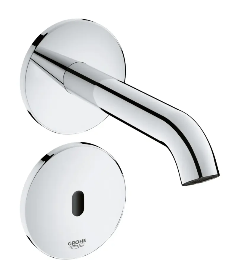 Grohe Essence E - infrasarkanā elektroniskā armatūra bez maisīšanas, sienas montāžai, hromēts 36447000