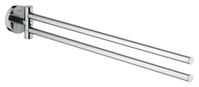 Grohe QuickFix Start - dubults dvieļu turētājs, garums 44 cm, hroms 41183000