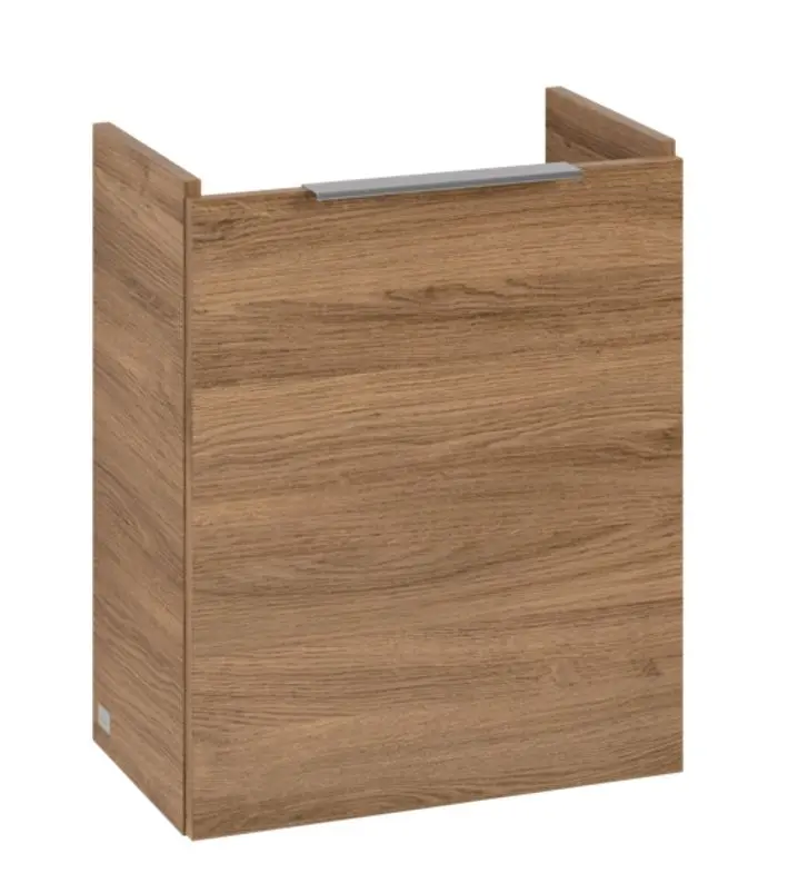 Villeroy & Boch Architectura - izlietnes apakšskapītis, 43x52x27 cm, 1 durvis, eņģes kreisajā pusē, Oak Kansas B88300RH