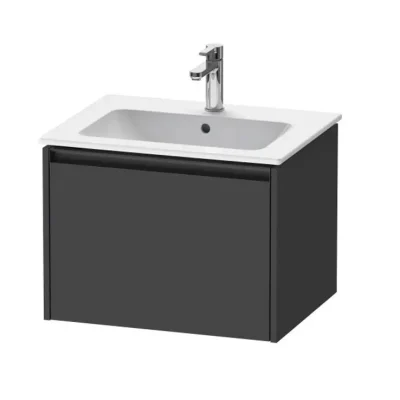 Duravit Ketho.2 - izlietnes skapītis, 44x61x48 cm, 1 atvilktne, grafīta matēts K25062049490000