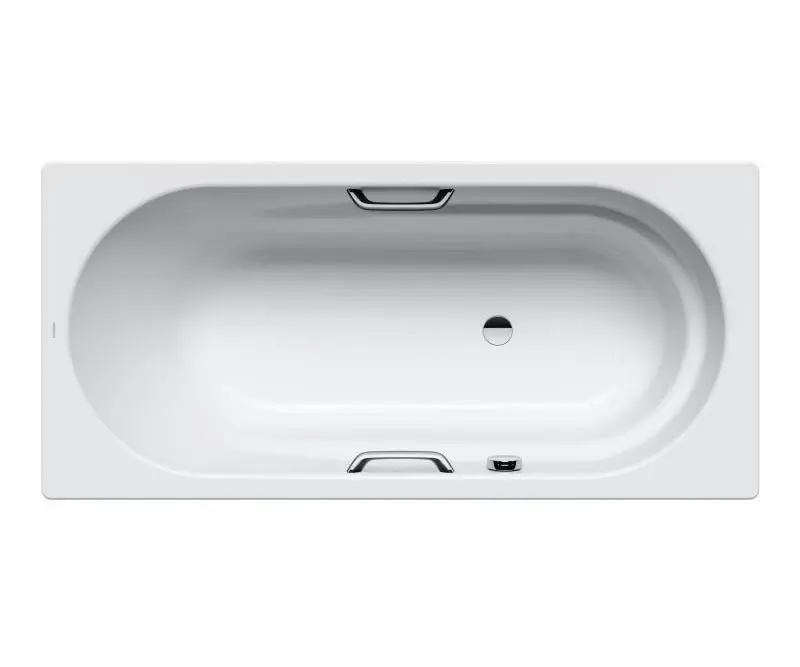 Kaldewei Ambiente - vanna Vaio Star 961, 170x80 cm, pērļu efekts, rokturu caurumi, balta 234100013001