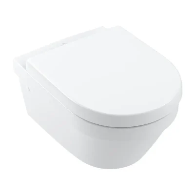 Villeroy & Boch Architectura - piekaramais WC, SoftClosing, DirectFlush, CeramicPlus, Alpu balts 4694HRR1