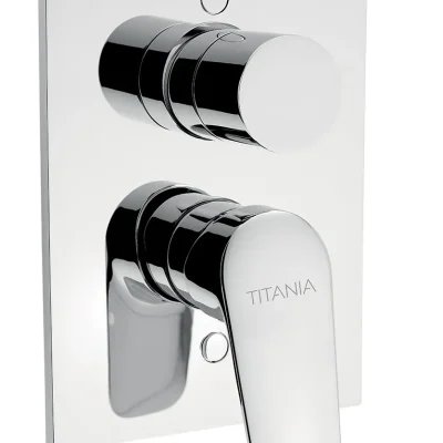 Novaservis Titania Pure - zemapmetuma maisītājs ar korpusu, hroms 90350R,0