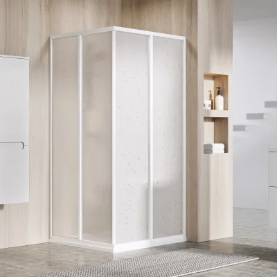 Ravak Supernova - dušas kabīne 80x80 cm, balta/Pearl 14V401O211S