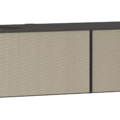 Hansgrohe Xevolos E - izlietnes skapītis, 28x137x55 cm, 2 atvilktnes, pelēks matēts/bronzas struktūrēts 54321390