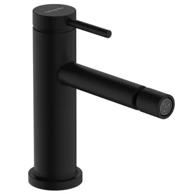 Hansgrohe Tecturis S - bidē maisītājs ar noteces komplektu, matēti melns 73201670