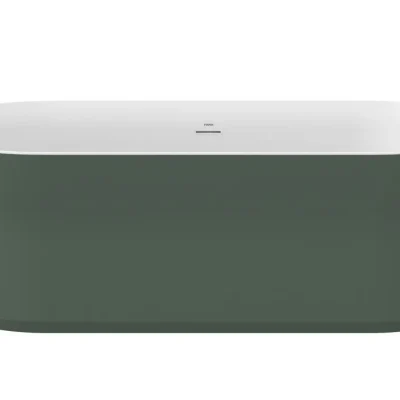Ravak Ypsilon - Brīvi stāvoša vanna, 180x80 cm, Grey Green/balta XC00100052