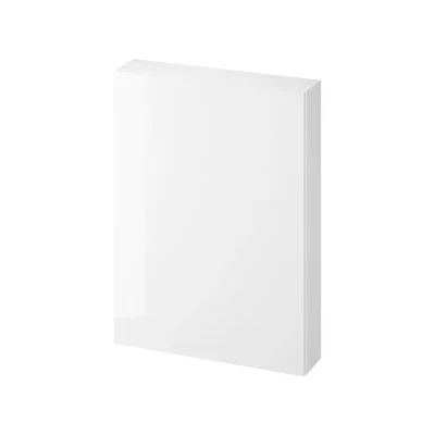 Cersanit City - skapis 80x59x14 cm, 1 durvis, eņģes pa kreisi/labi, balts S584-021-DSM