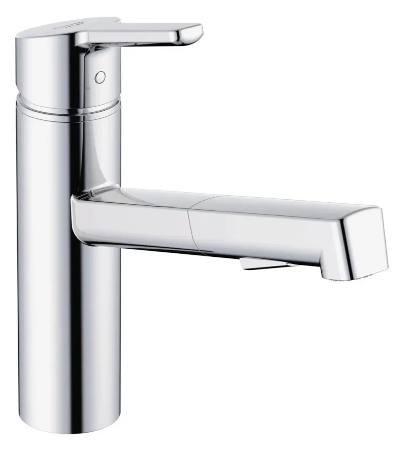 Kludi M3 - virtuves izlietnes maisītājs ar izvelkamu dušu, hroms 585810575