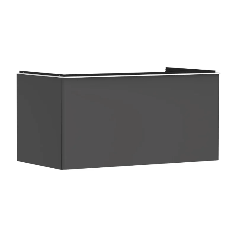 Hansgrohe Xelu Q - izlietnes apakšskapītis, 50x98x55 cm, 1 atvilktne, matēti pelēks/matēti balts 54059700