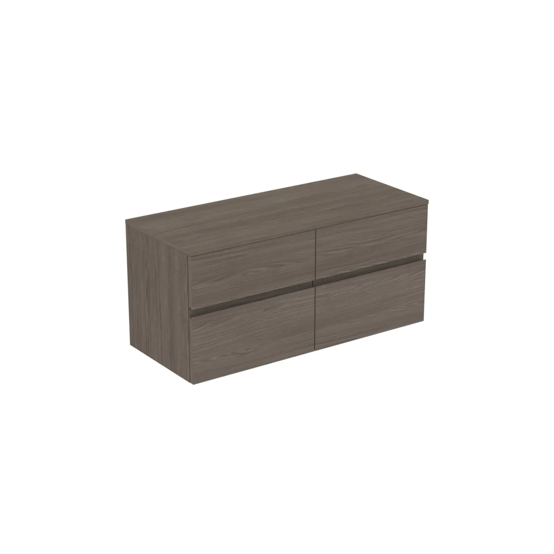 Ideal Standard Finesse - izlietnes skapītis, 120x51x56 cm, 4 atvilktnes, Dark Elm E3437UR