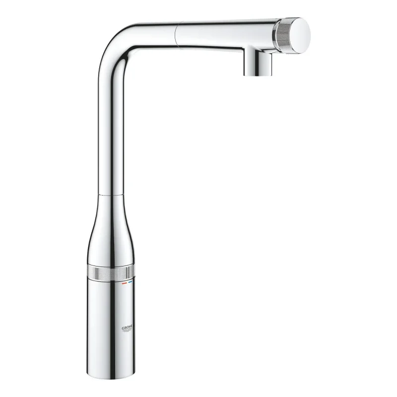 Grohe Essence SmartControl - virtuves izlietnes maisītājs ar izvelkamu izteku, SmartControl, hromēts 31615000