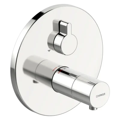Hansa Varox Pro - zemapmetuma termostata maisītājs 2 patērētājiem, hroms 40589083