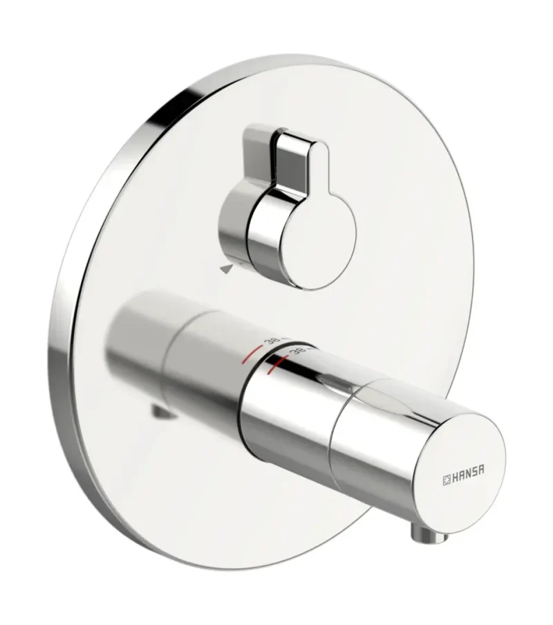 Hansa Varox Pro - zemapmetuma termostata maisītājs 2 patērētājiem, hroms 40589083