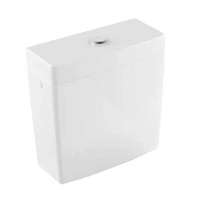 Villeroy & Boch Venticello - skalošanas tvertne kombinētam WC, ūdens padeve no aizmugures/sāniem, Alpu balts 57071101