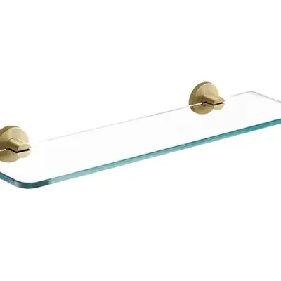Novaservis Ferro Smile - plaukts, garums 50 cm, birstēts zelts ASM13BG