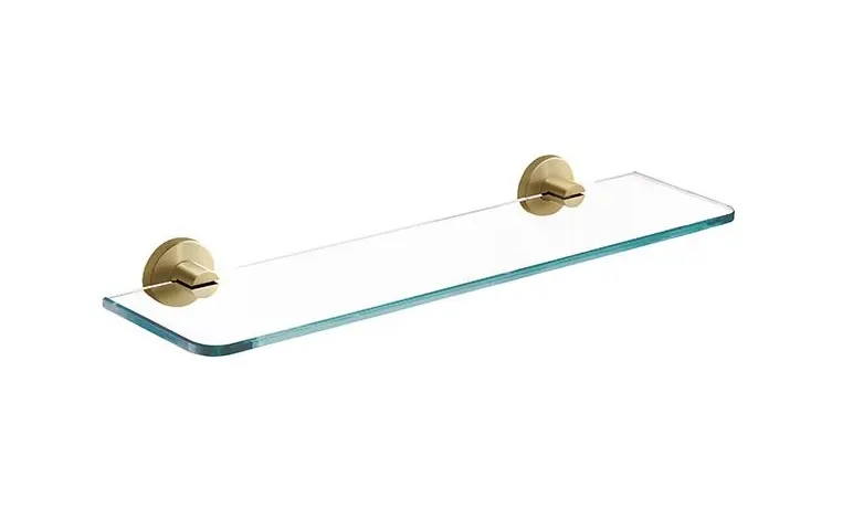 Novaservis Ferro Smile - plaukts, garums 50 cm, birstēts zelts ASM13BG