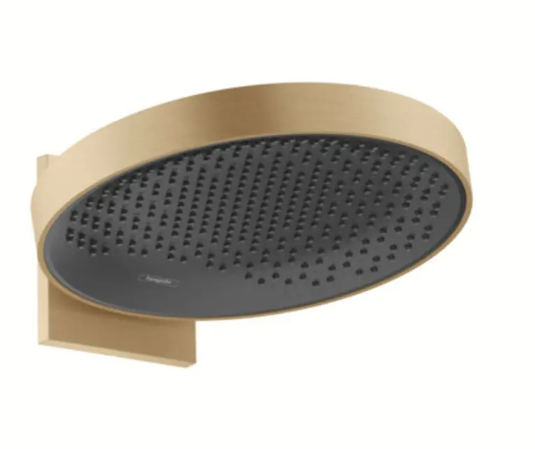 Hansgrohe Rainfinity - galvas duša 360 ar pieslēgumu, 1 strūklas veids, birstēts bronzas 26230140