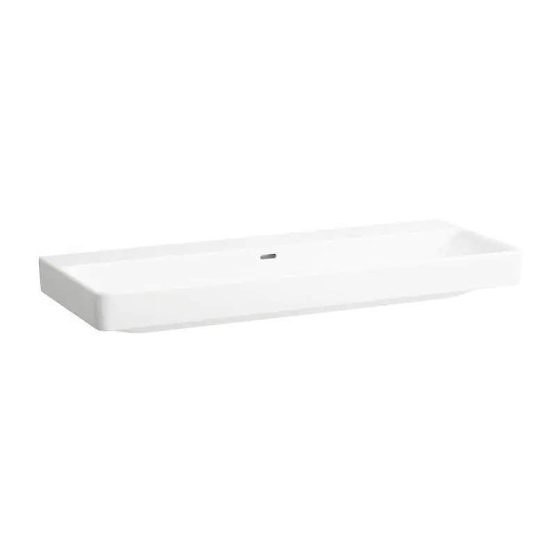 Laufen Pro S - izlietne 120x47 cm, bez jaucējkrāna cauruma, balta H8149650001091