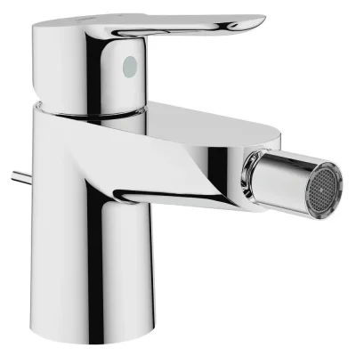 Grohe BauEdge - bidē vienas sviras maisītājs ar noteces komplektu, hromēts 23331000