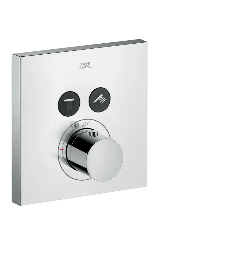 Axor ShowerSelect - termostata maisītājs - zemapmetuma, 2 patērētājiem, hroms 36715000