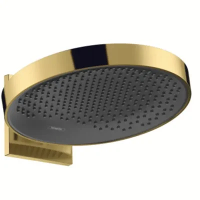 Hansgrohe Rainfinity - galvas duša 360 ar pieslēgumu, 1 strūklas veids, pulēts zelts 26230990
