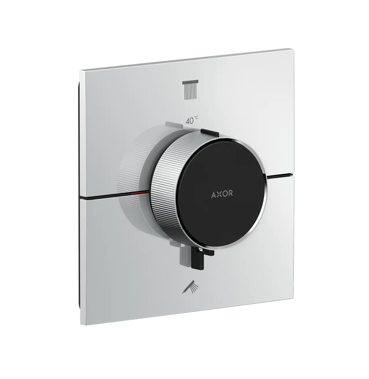 Axor ShowerSelect ID - zemapmetuma termostata maisītājs 2 patērētājiem, hroms 36752000