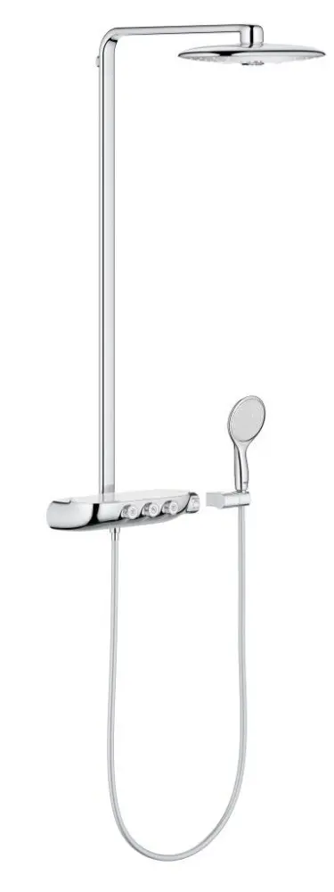 Grohe Rainshower SmartControl - dušas komplekts Duo 360 ar termostatu, 2 strūklas, hroms 26250000