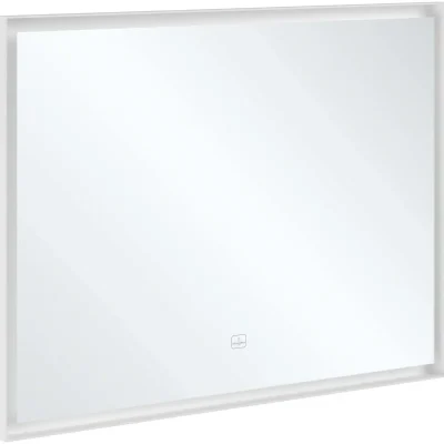 Villeroy & Boch Subway 3.0 - rāmja spogulis ar LED apgaismojumu, 100x75 cm, skāriena sensors A4631000