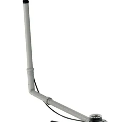 Geberit piederumi - noteces un pārplūdes komplekts vannām, garums: 730 mm, hromēts 150.505.00.6